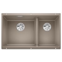 BLANCO Мойка под столешницу для кухни SUBLINE 430/270-U без крыла серый беж (523158)